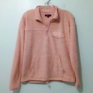 Acx pink pull on sweater